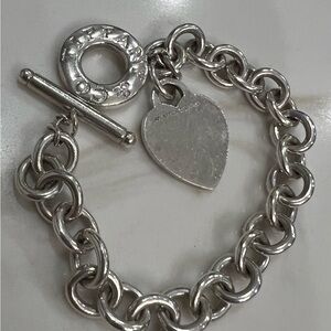 Tiffany & co. Toggle bracelet. 8 inch.